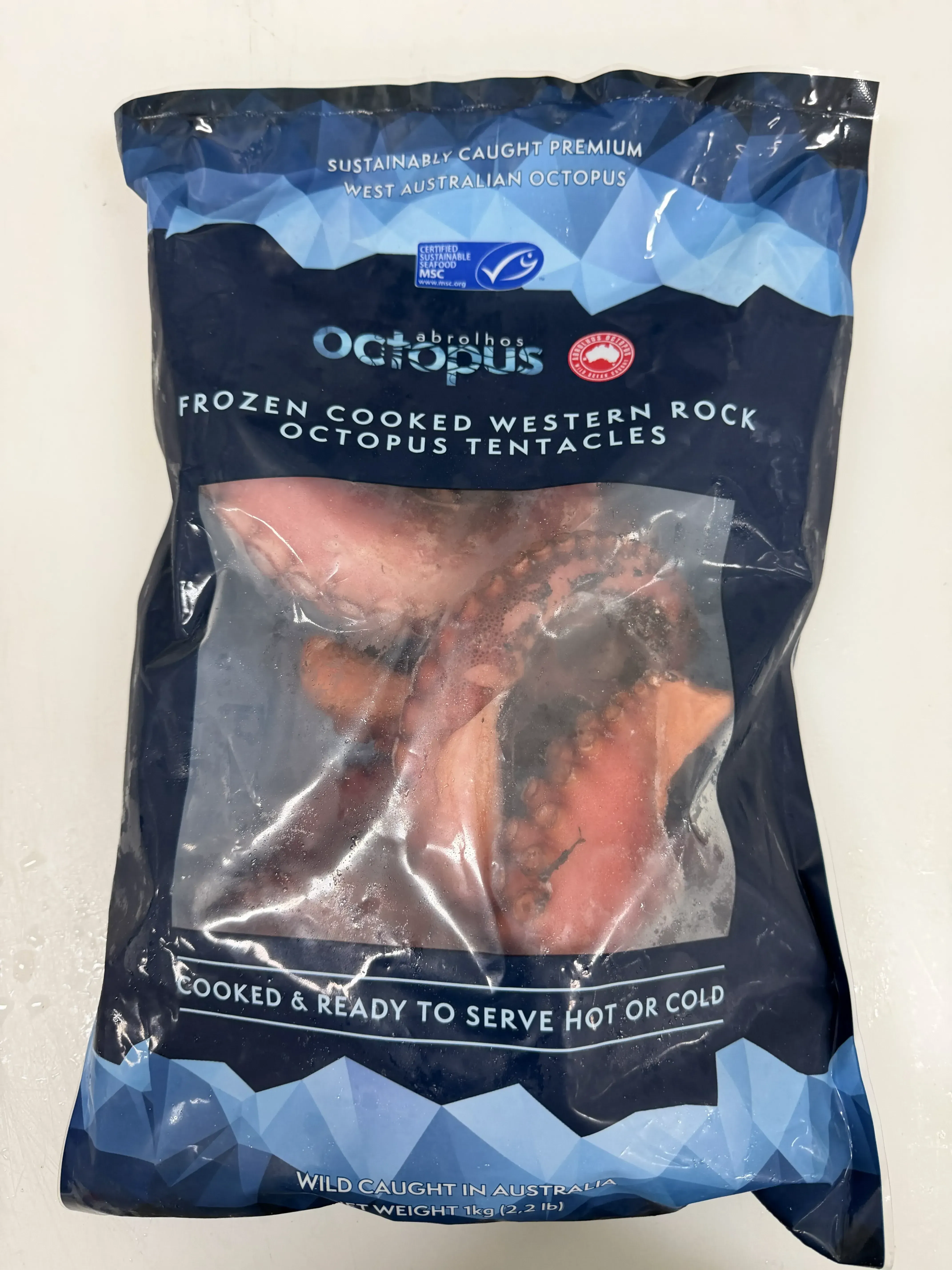 Frozen Cooked Octopus