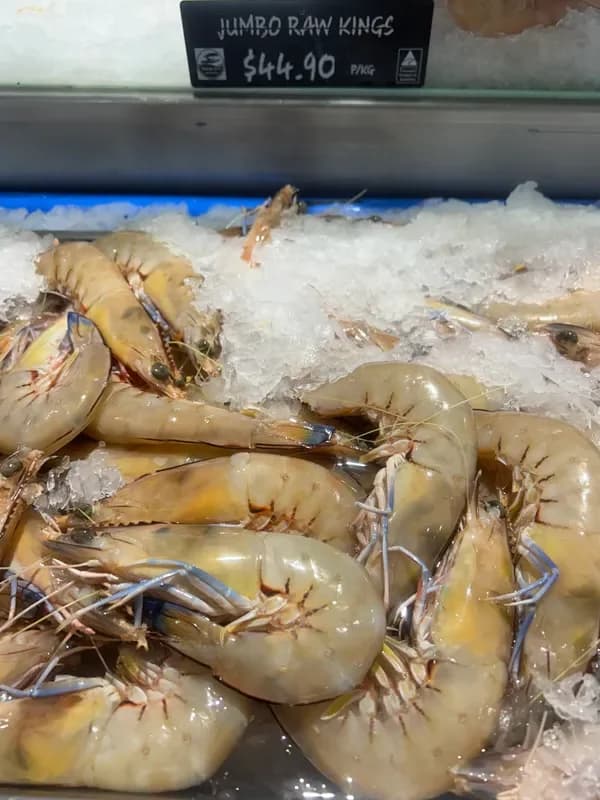 Jumbo Raw King Prawns