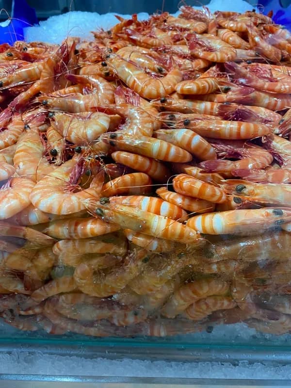 Large Cooked NQ Tiger Prawn