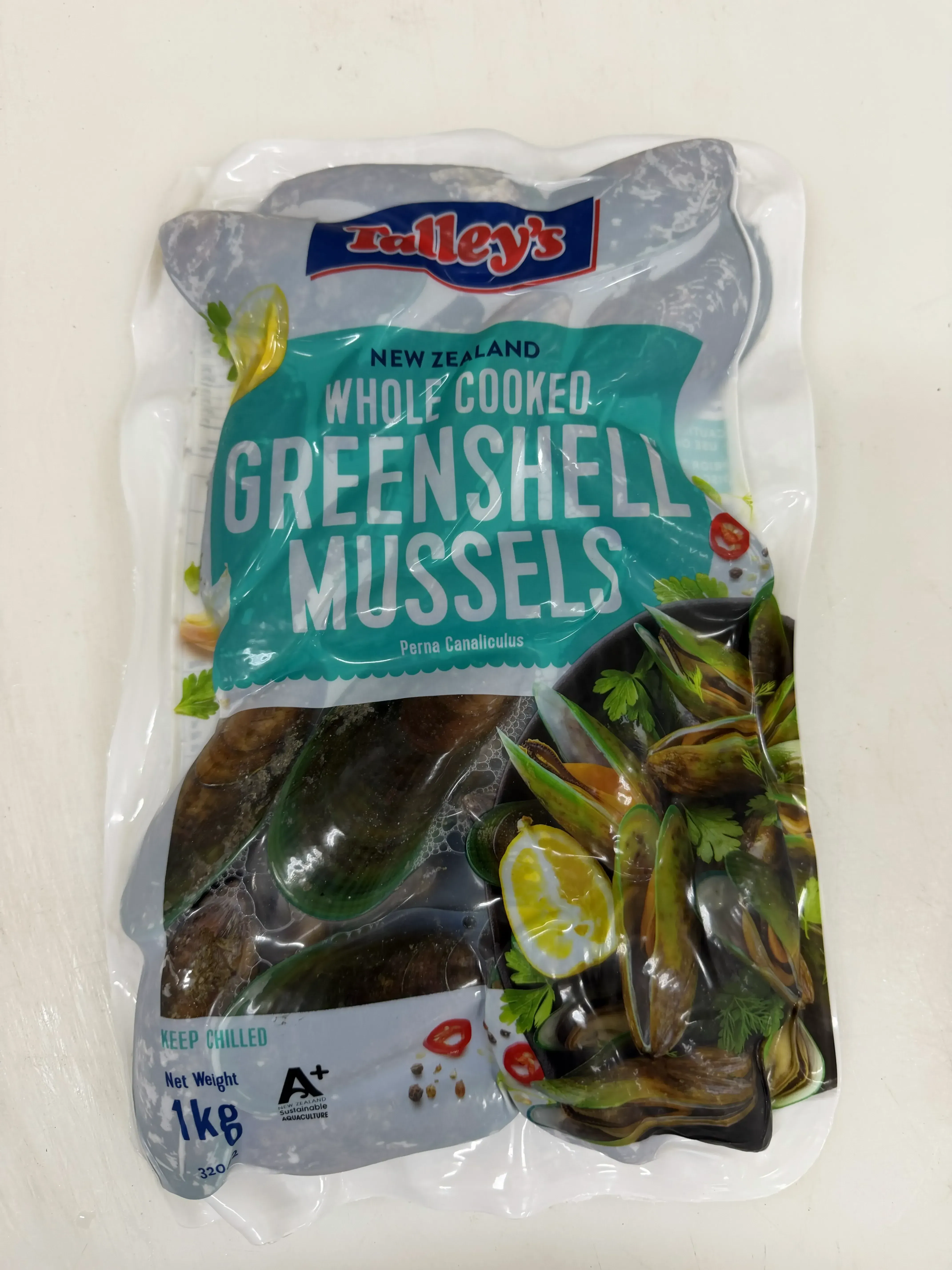 Talleys Greenshell Mussels Cook & Go