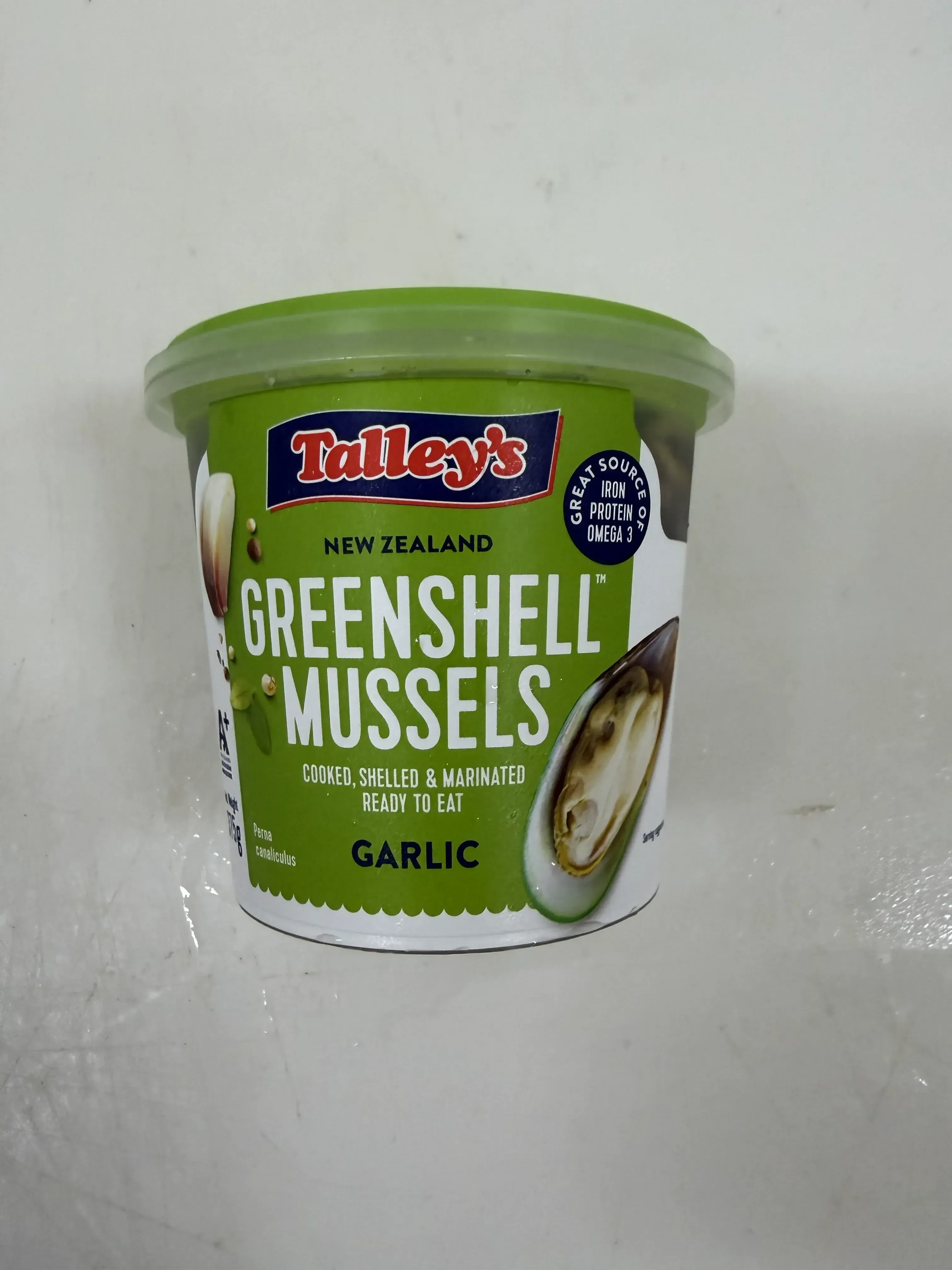 Talleys Greenshell Mussels Garlic