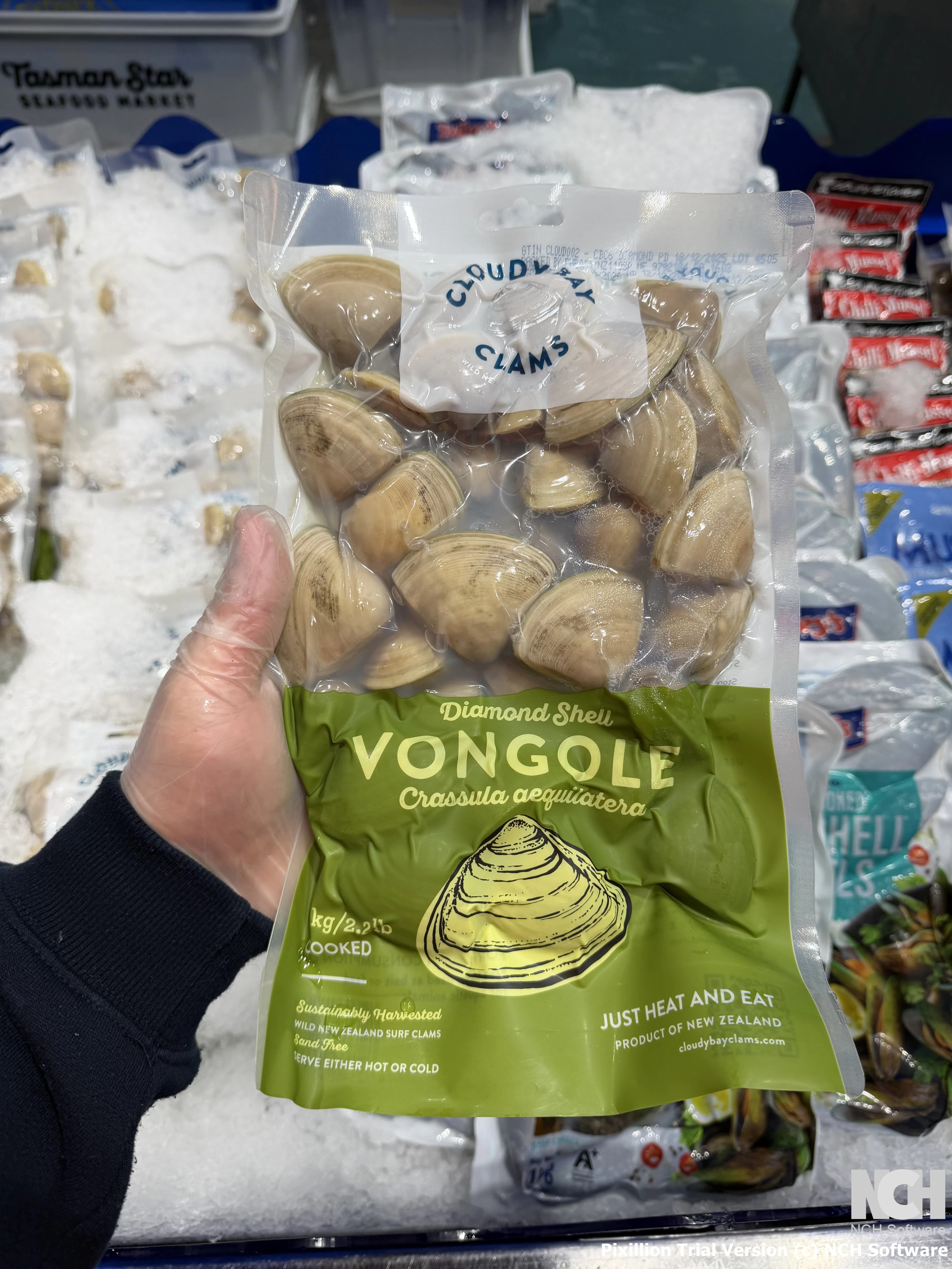 Blanched Vongle Pack 1kg