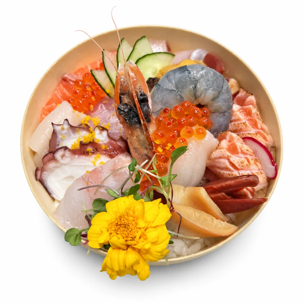 Ocean Treasure Don (Signature Kaisen Rice Bowl), fresh Rice Bowl from Tasman Star Seafood, Gold Coast