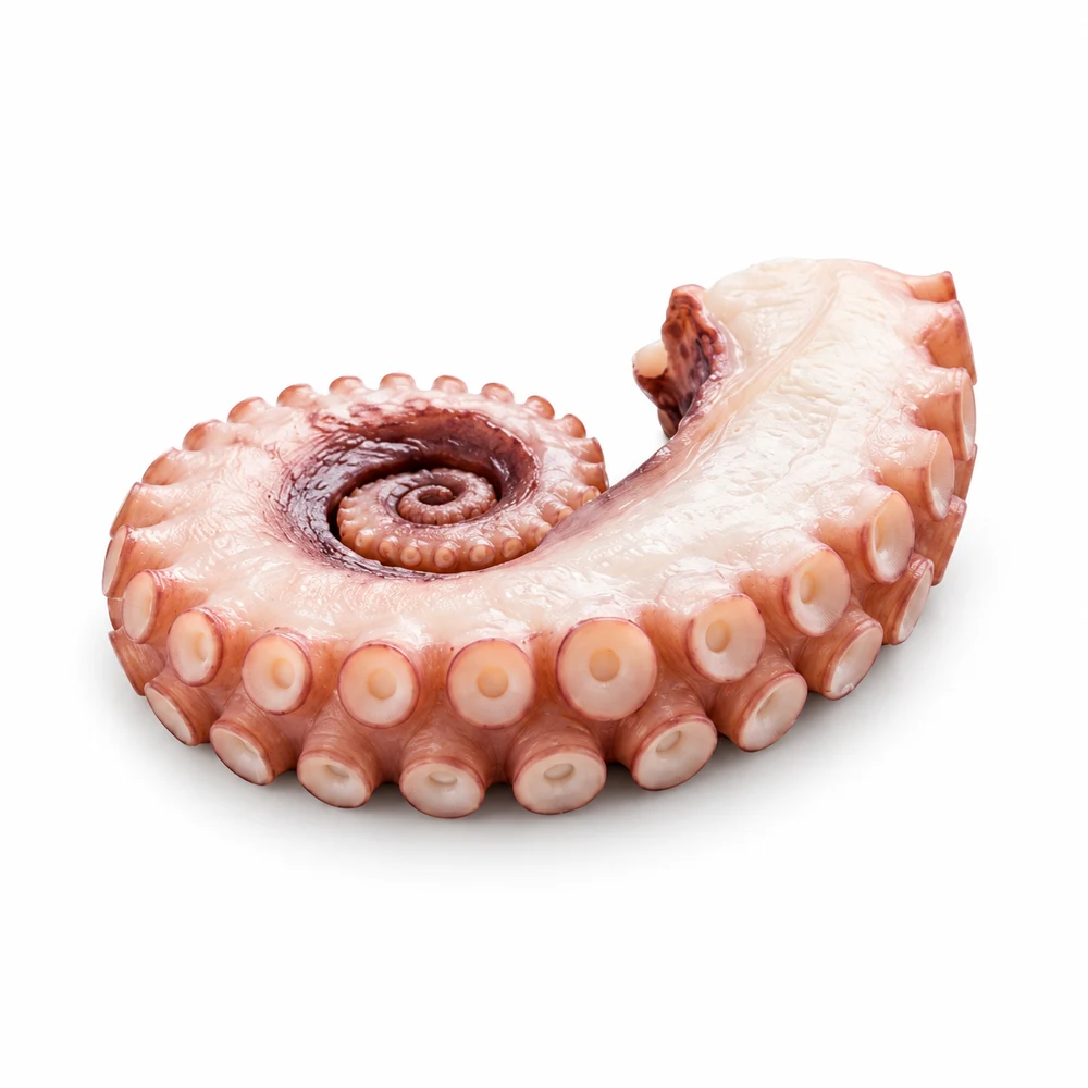 Blanched Octopus, fresh Sashimi from Tasman Star Seafood, Gold Coast
