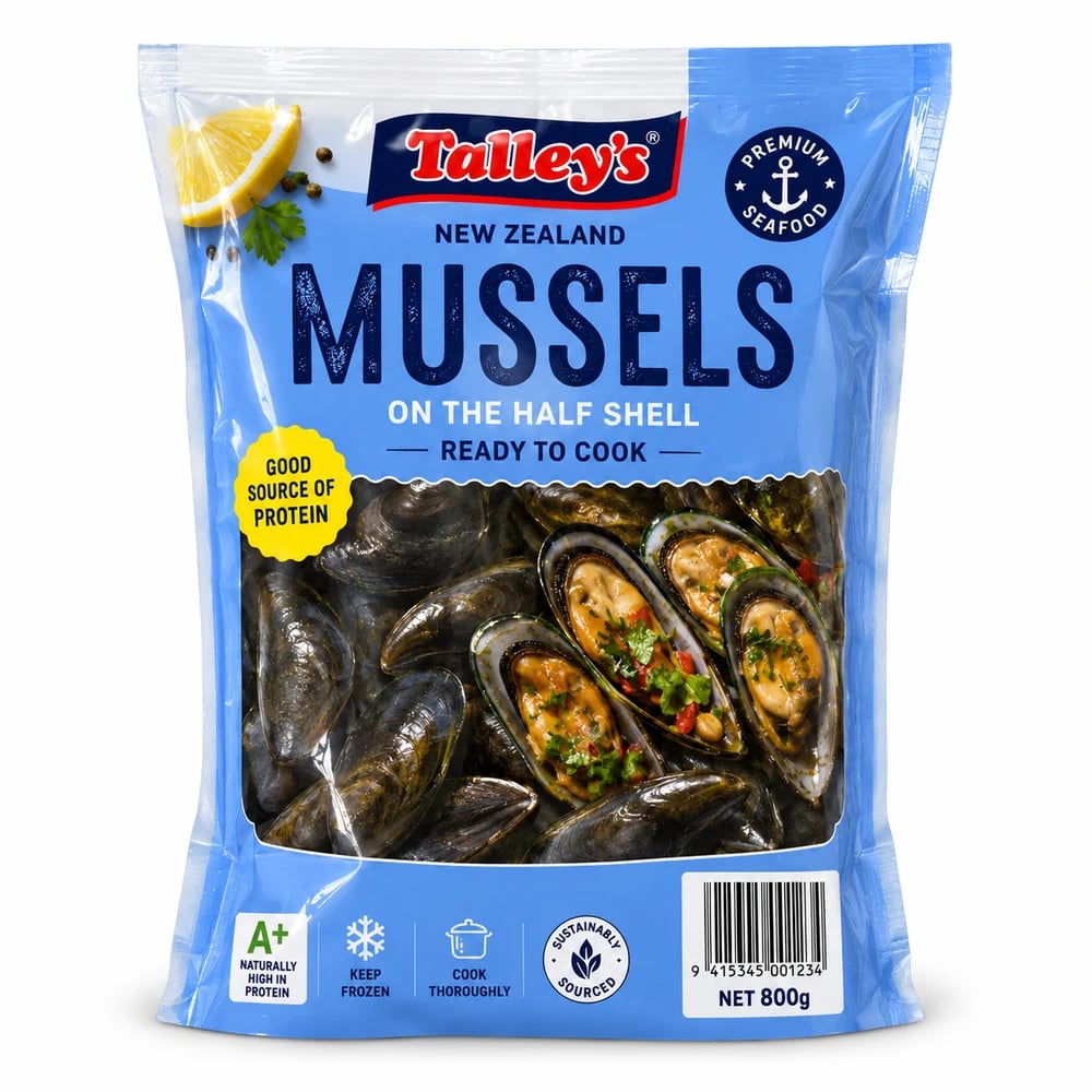 Spring Bay Mussels, fresh Sauces, Condiments & Packaged Goods from Tasman Star Seafood, Gold Coast