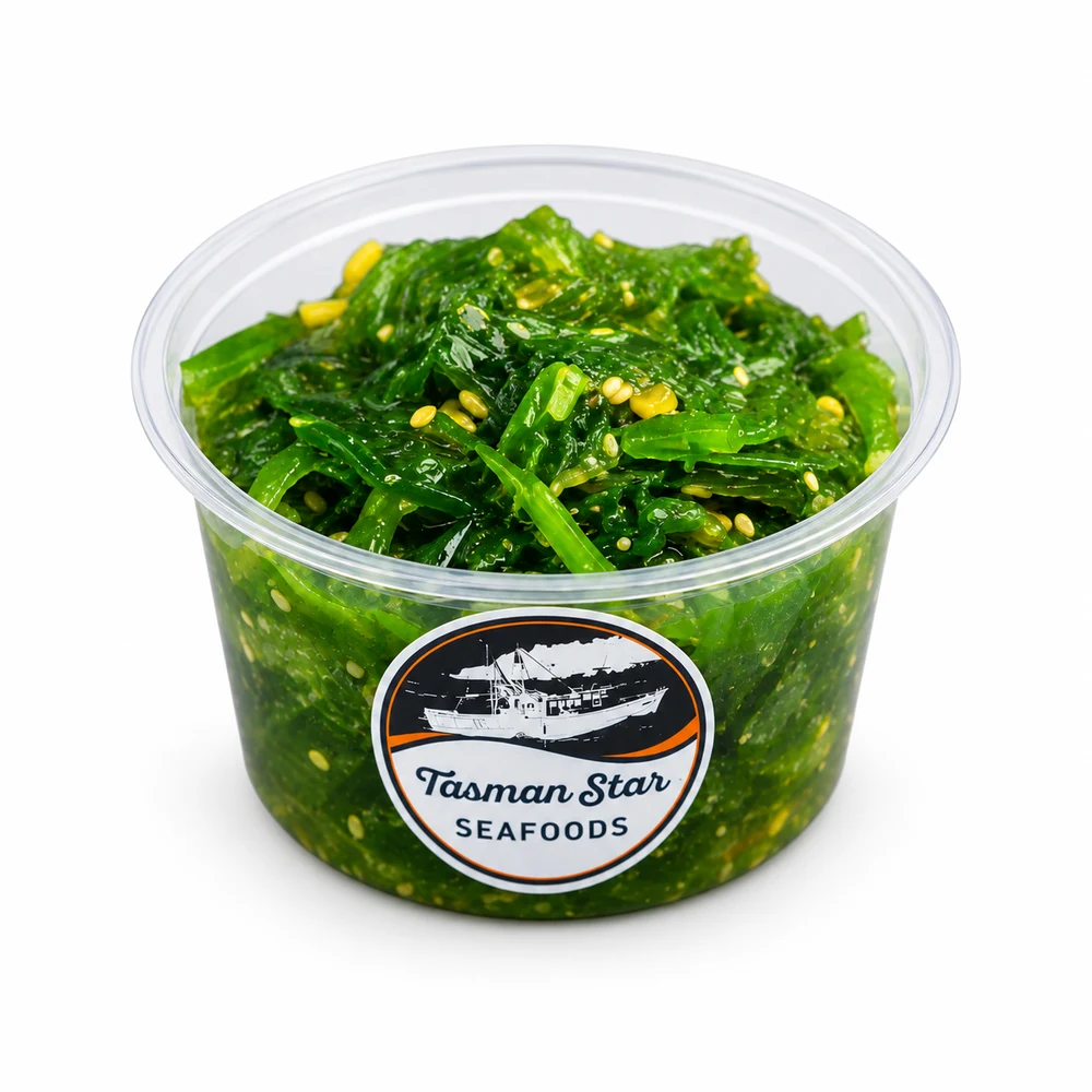 Seaweed Salad, fresh Sauces, Condiments & Packaged Goods from Tasman Star Seafood, Gold Coast