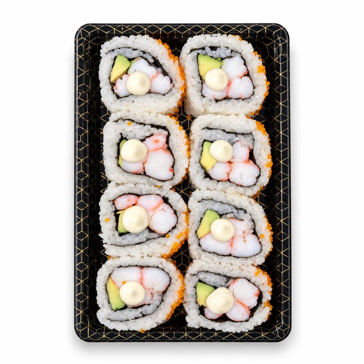 Prawn & Avocado Sushi — Large, fresh Sushi from Tasman Star Seafood, Gold Coast