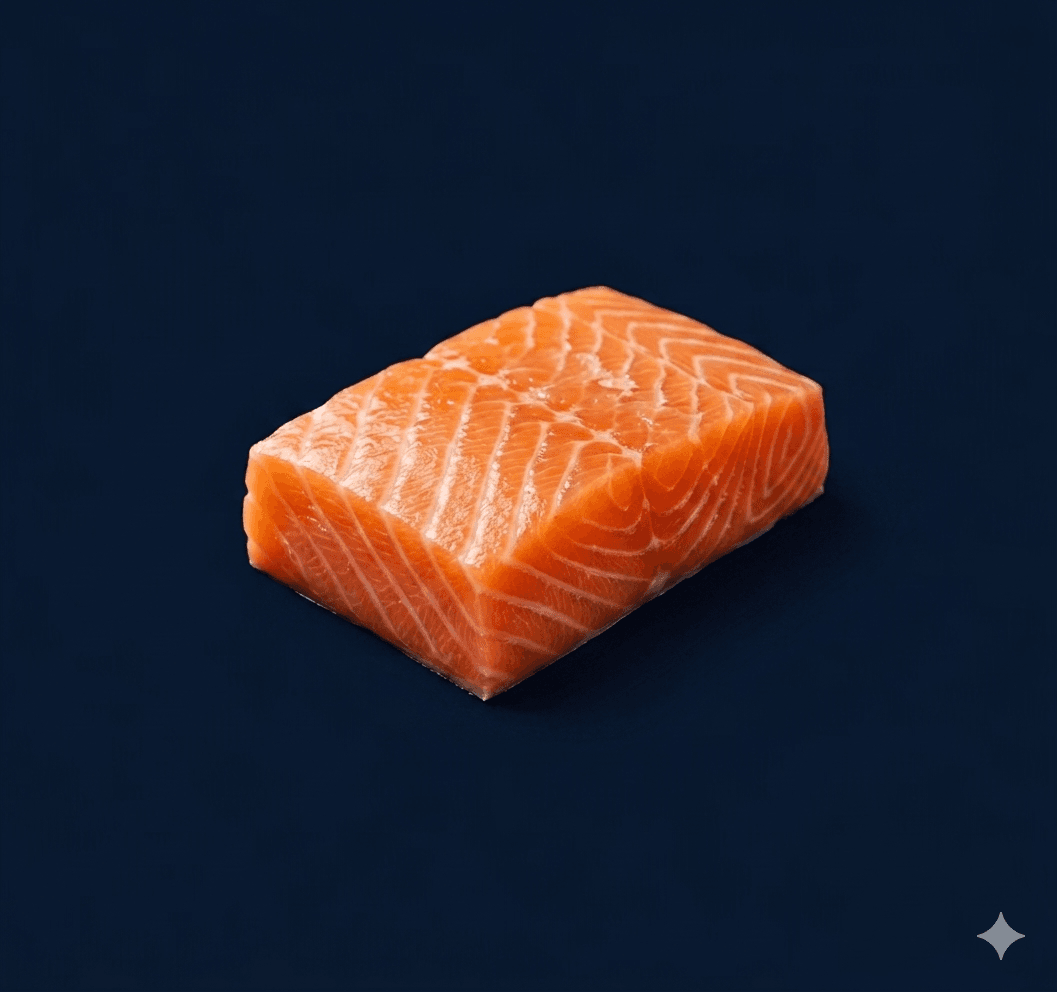 Salmon sashimi 200g block, fresh Sashimi from Tasman Star Seafood, Gold Coast