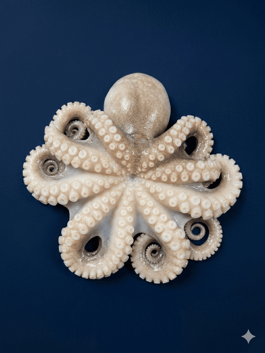 Cleaned Octopus 500g