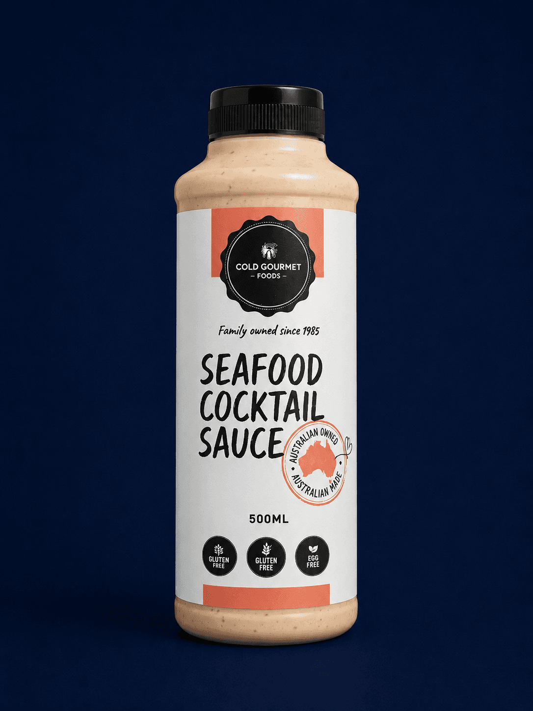 Cocktail Sauce (Bottle), fresh Sauces, Condiments & Packaged Goods from Tasman Star Seafood, Gold Coast