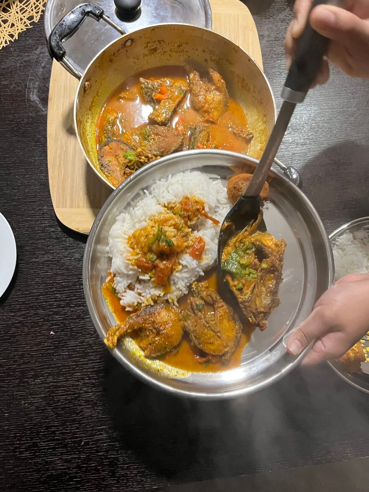 Nepali-Style Fish Curry with Crispy Roe Fry: A Customer Recipe