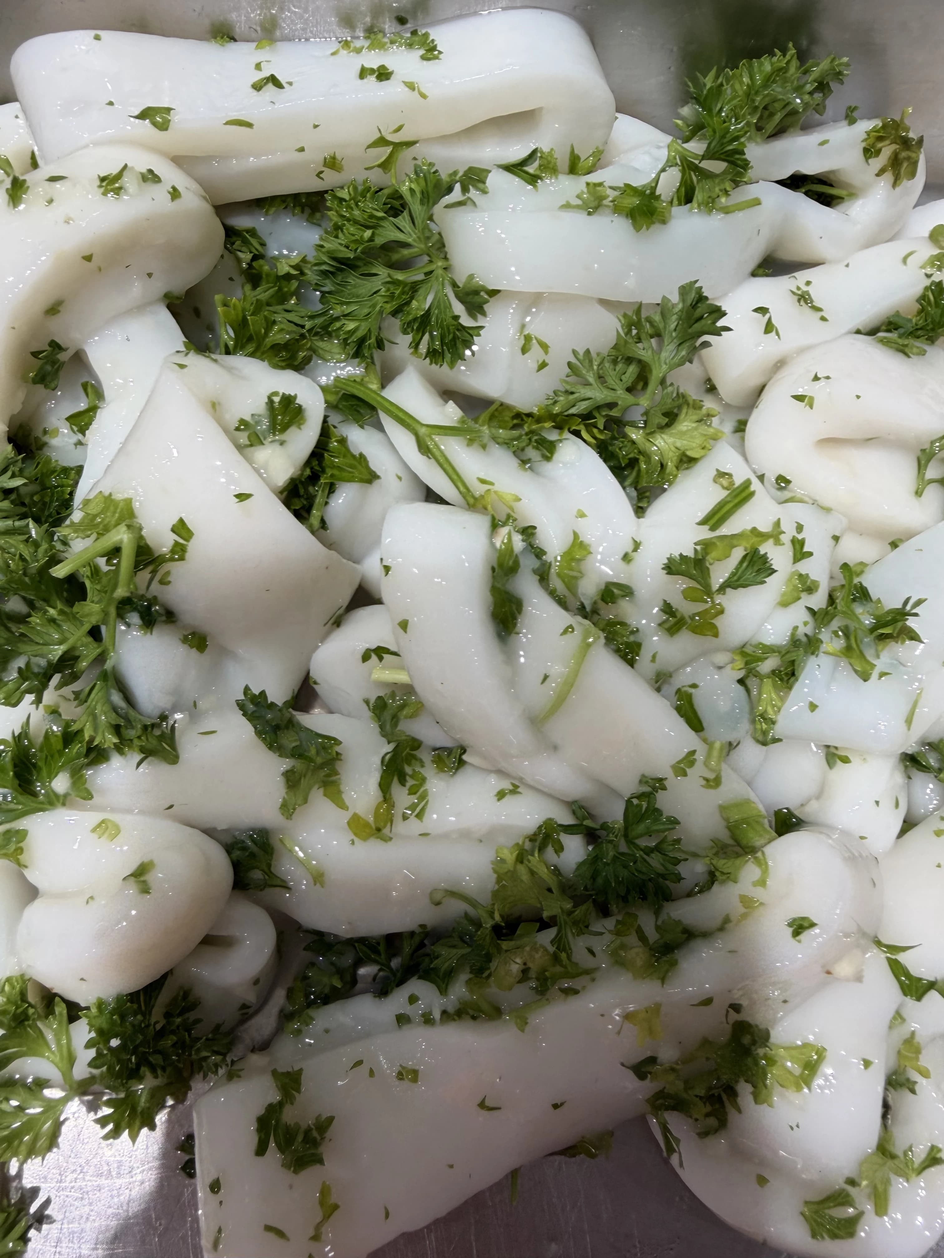 Garlic Squid