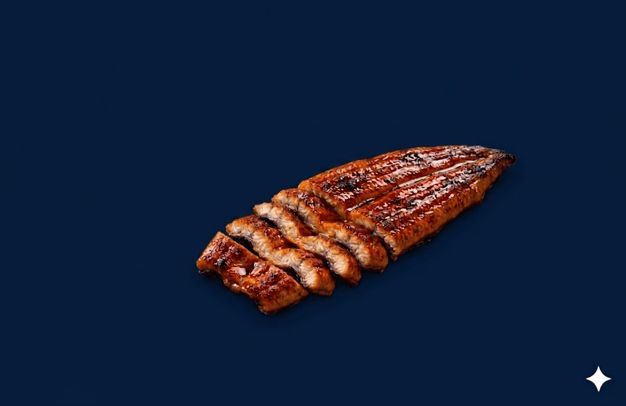 Grilled Eel (Unagi) — fresh Sashimi from Tasman Star Seafood, Gold Coast