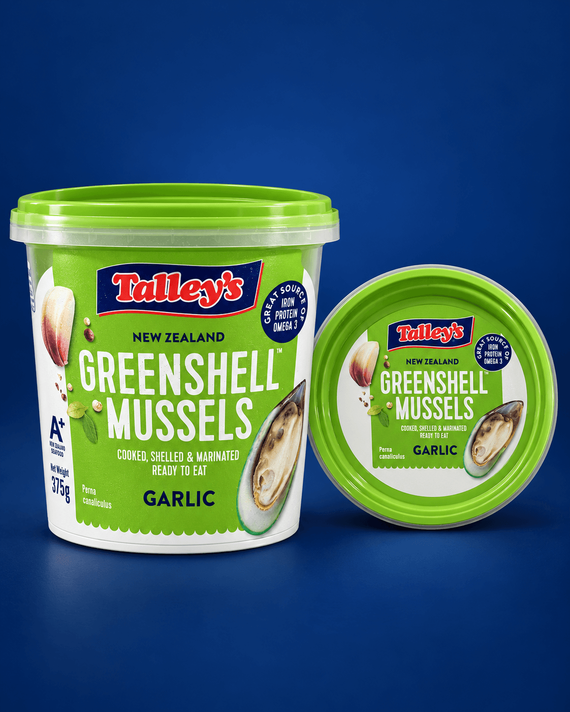 Talleys Greenshell Mussels Garlic, Sauces, Condiments & Packaged Goods at Tasman Star Seafood, Gold Coast