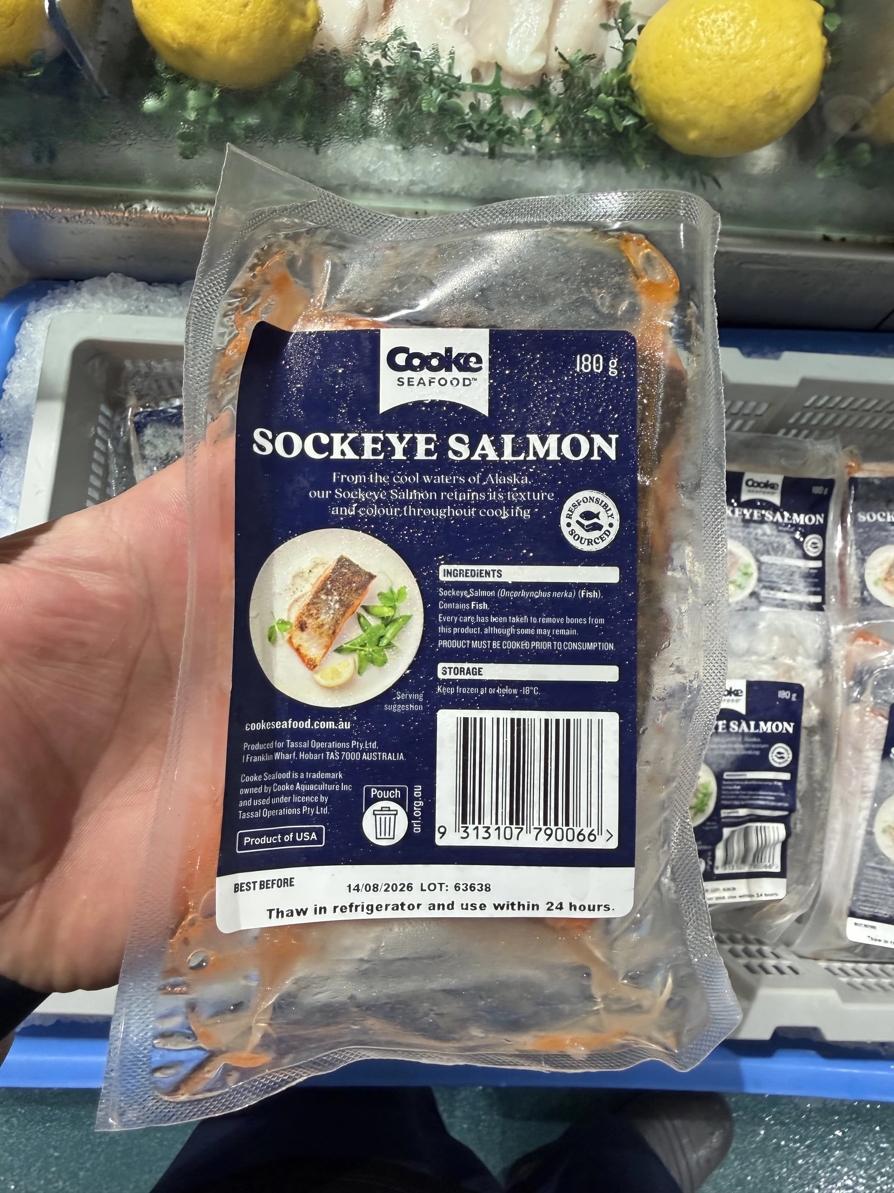 Sockeye Salmon Fillet